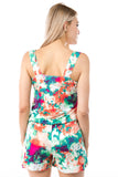 PAIGE ROMPER (VACATION TIE DYE)-VR2732T