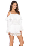 CHANTILY ROMPER (WHITE)-VR9710