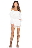 CHANTILY ROMPER (WHITE)-VR9710