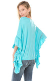 VALA KIMONO TOP (Aqua)- VT1317