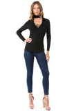 KINSEY TOP (BLACK)- VT1583