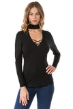 KINSEY TOP (BLACK)- VT1583