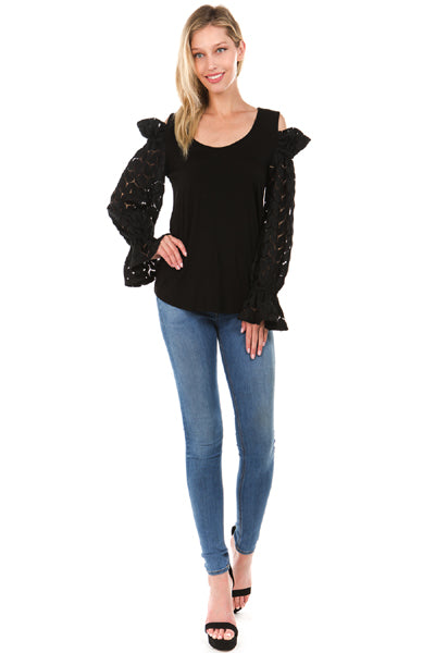 ARWEN OPEN SHOULDER TOP-VT2151