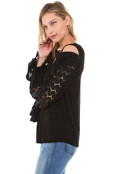 ARWEN OPEN SHOULDER TOP-VT2151