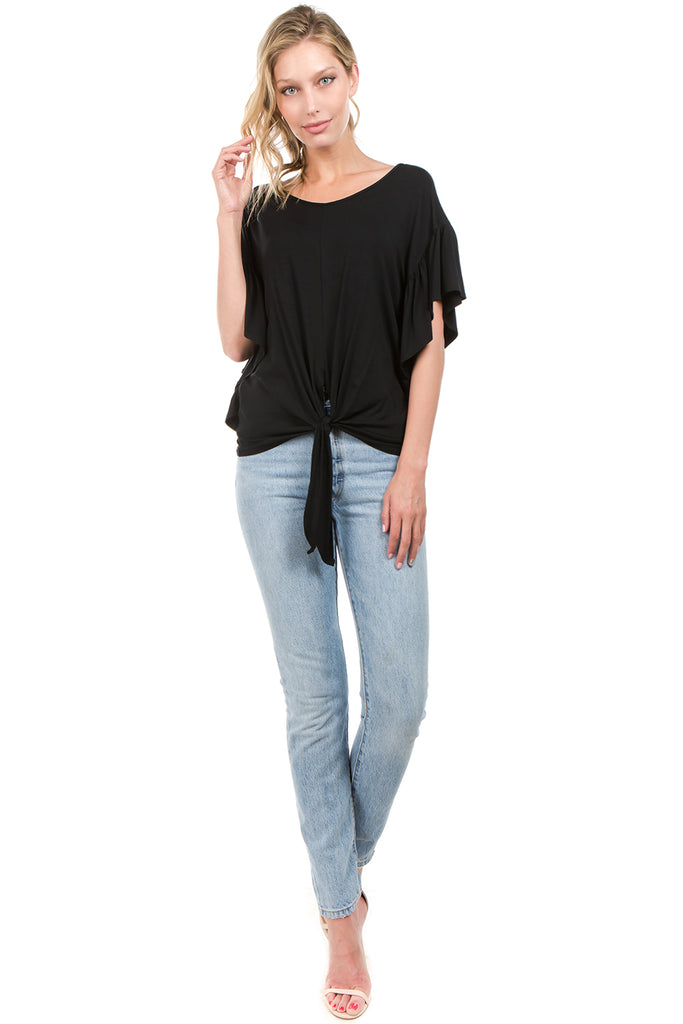 AYLA TOP (BLACK)- VT2208