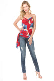 CRANE CAMI TOP (Red)- VT2218