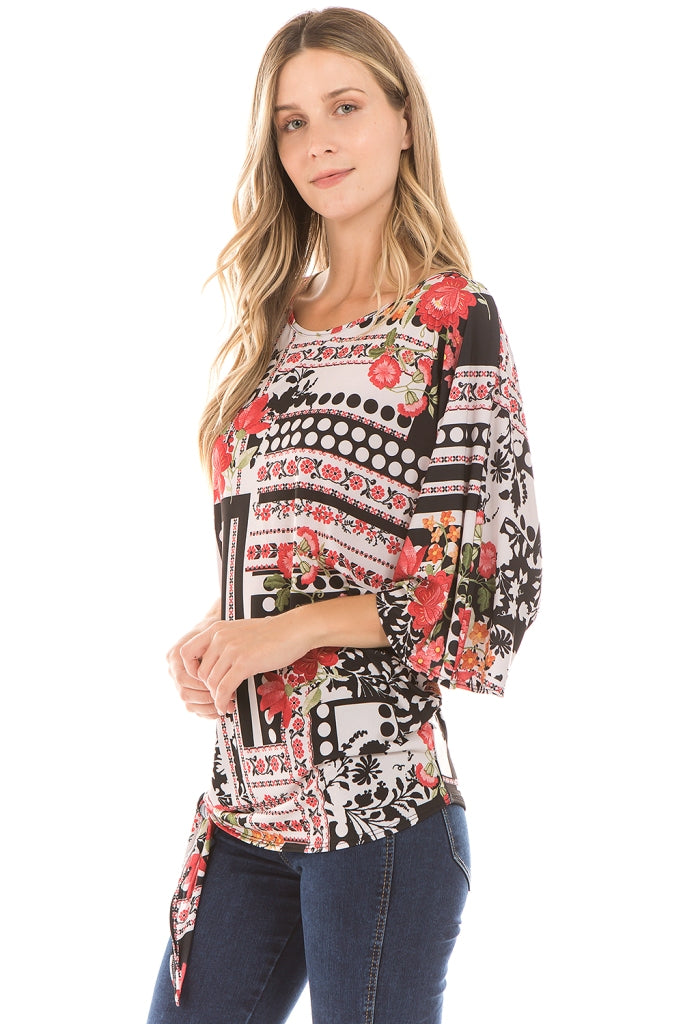 PIPPA ASYMMETRICAL TOP (MULTI)-VT2279