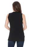 SOLID NINA FR TIE CAMI (BLACK)- VT2511