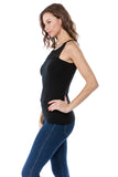 LACY 2 HALTER TOP (BLACK)- VT2561