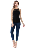 LACY 2 HALTER TOP (BLACK)- VT2561