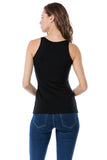 LACY 2 HALTER TOP (BLACK)- VT2561