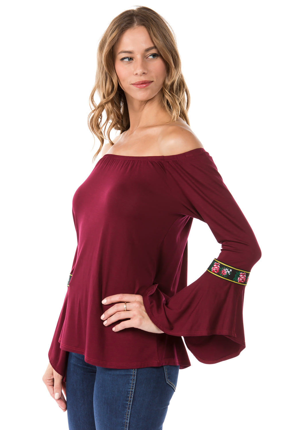 AGNES TOP (D. WINE)-VT2567T