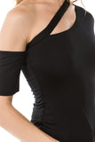 JULLIE BAND TOP (BLACK)- VT2575
