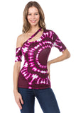 JULLIE BAND TOP (WINE)- VT2575