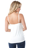 MILLIE CAMI TOP (IVORY)- VT2664