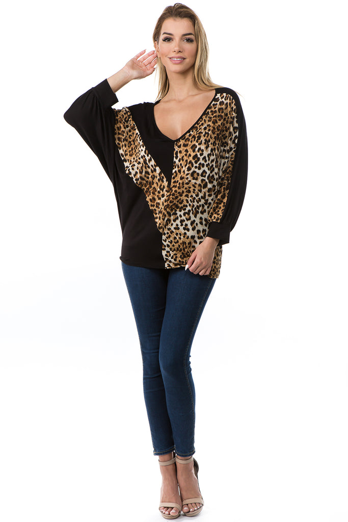 SYLVIA TOP (BLACK)- VT2686A