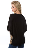 SYLVIA TOP (BLACK)- VT2686A