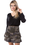 Valentina Skirt (CAMO)-VS9785
