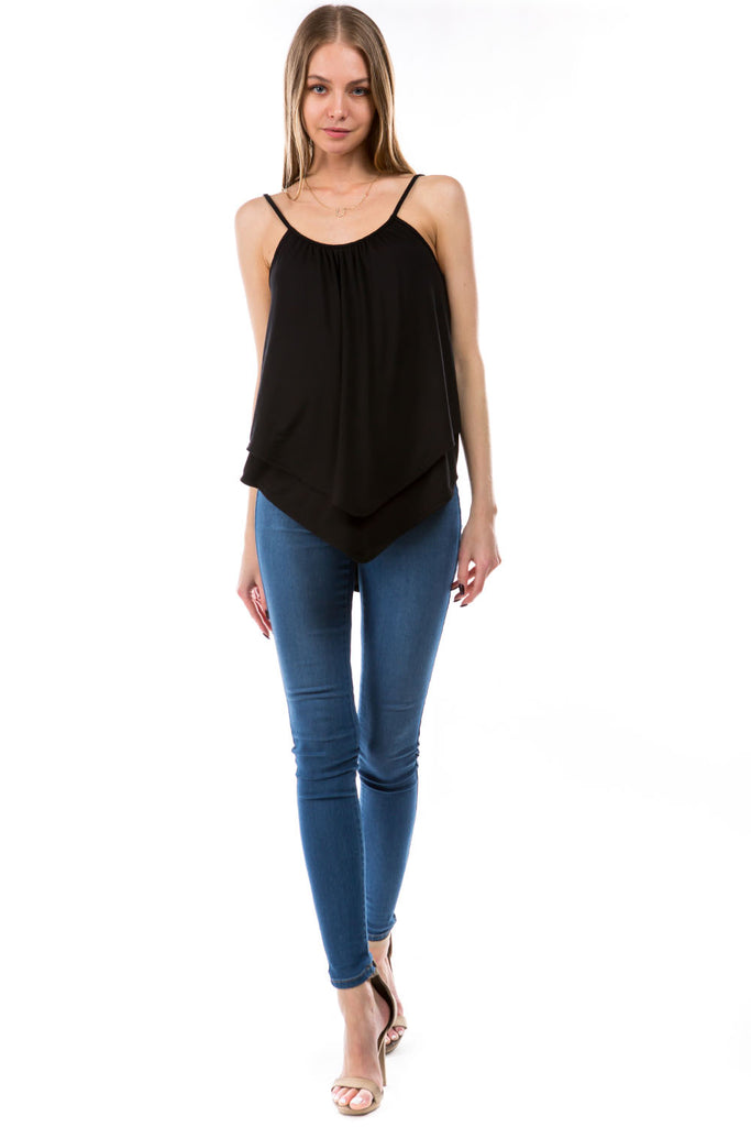 STELLA TOP (BLACK)- VT2908