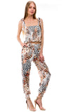 STELLA TUBE WITH STRAP TOP (WHITE LEOPARD)- VT2914