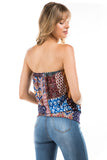 SASKIA TUBE TOP (MULTI BOHEMIAN)- VT2924