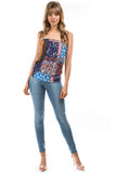 SASKIA TUBE TOP (MULTI BOHEMIAN)- VT2924