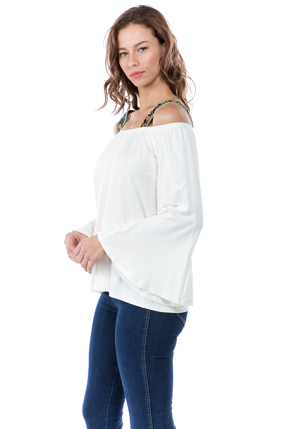 RACHEL TOP (IVORY)- VT7661N