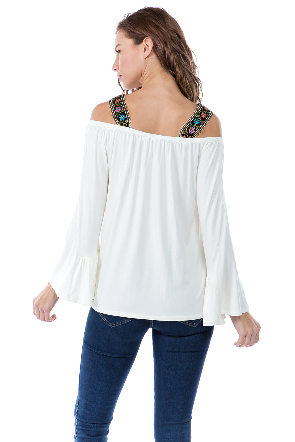 RACHEL TOP (IVORY)- VT7661N