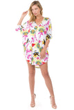 DARLA CAFTAN DRESS (White)- D7572