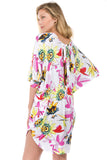 DARLA CAFTAN DRESS (White)- D7572