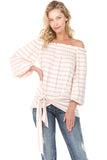 MARY OFF SH TOP (Pink)- VT2236