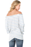MARY OFF SH TOP (Blue)- VT2236