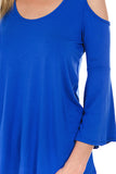 Brenda Bell Sleeve Top (ROYAL BLUE)-JT7365
